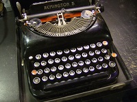 remington manual typewriter